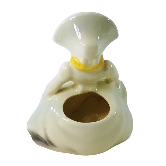 Planter Girl Bonnie Lass with Hat Ceramic 5.5" - Picture 3 of 6